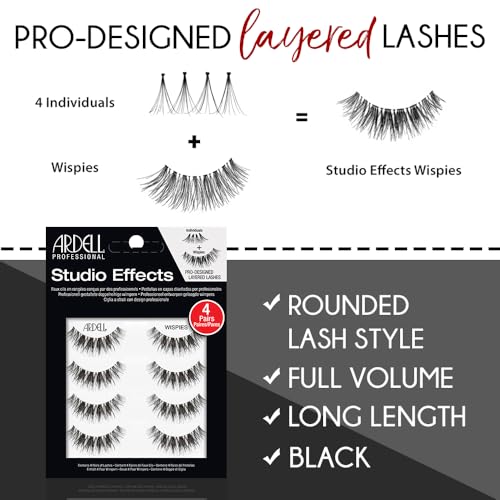 Ardell Studio Effects Wispies False Eyelashes - 8 Pair Value Pack