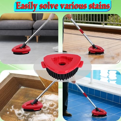 O-Cedar EasyWring Compatible Spin Mop Scrub Brush Head Refills - 2 Pack