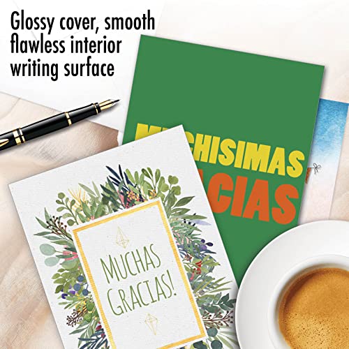 NobleWorks Spanish Thank You Greeting Cards - Assorted Pack of 3