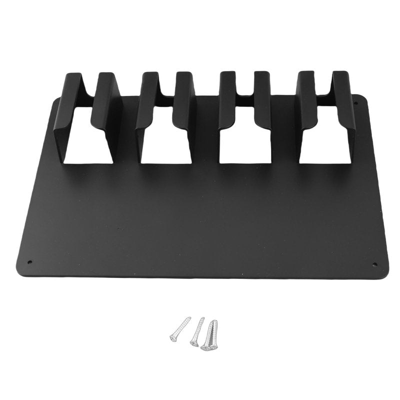 Dioche Hair Clipper Rack - Wall Mounted Storage for 4 Clippers - Easy to Assemble and Versatile Holder for Barber Shop and Home Use - Sturdy Design, Keeps Your Workspace Organized