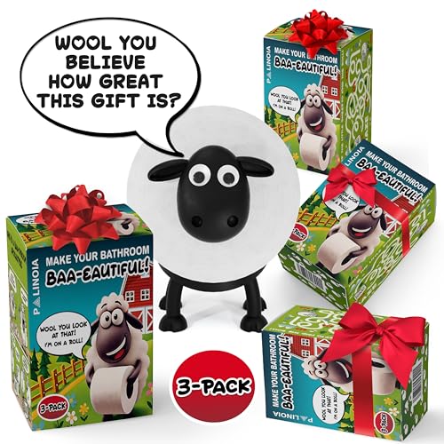 Whimsical Black Sheep Toilet Paper Holder – Fun Bathroom Decor