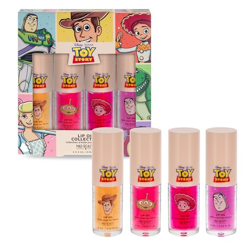 Disney Pixar Toy Story Lip Oil Gift Set - 4 Flavors, 4ml Each