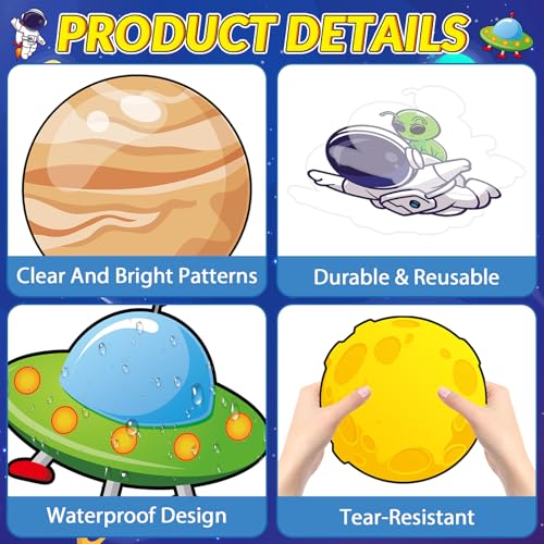 Outer Space Bulletin Board Set - Galaxy Classroom Decor for Back to School