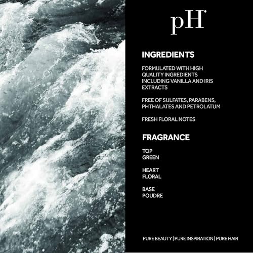 pH PURE HAIR Styling Mousse - Medium Hold Frizz Control & Volume, 10.1 Oz