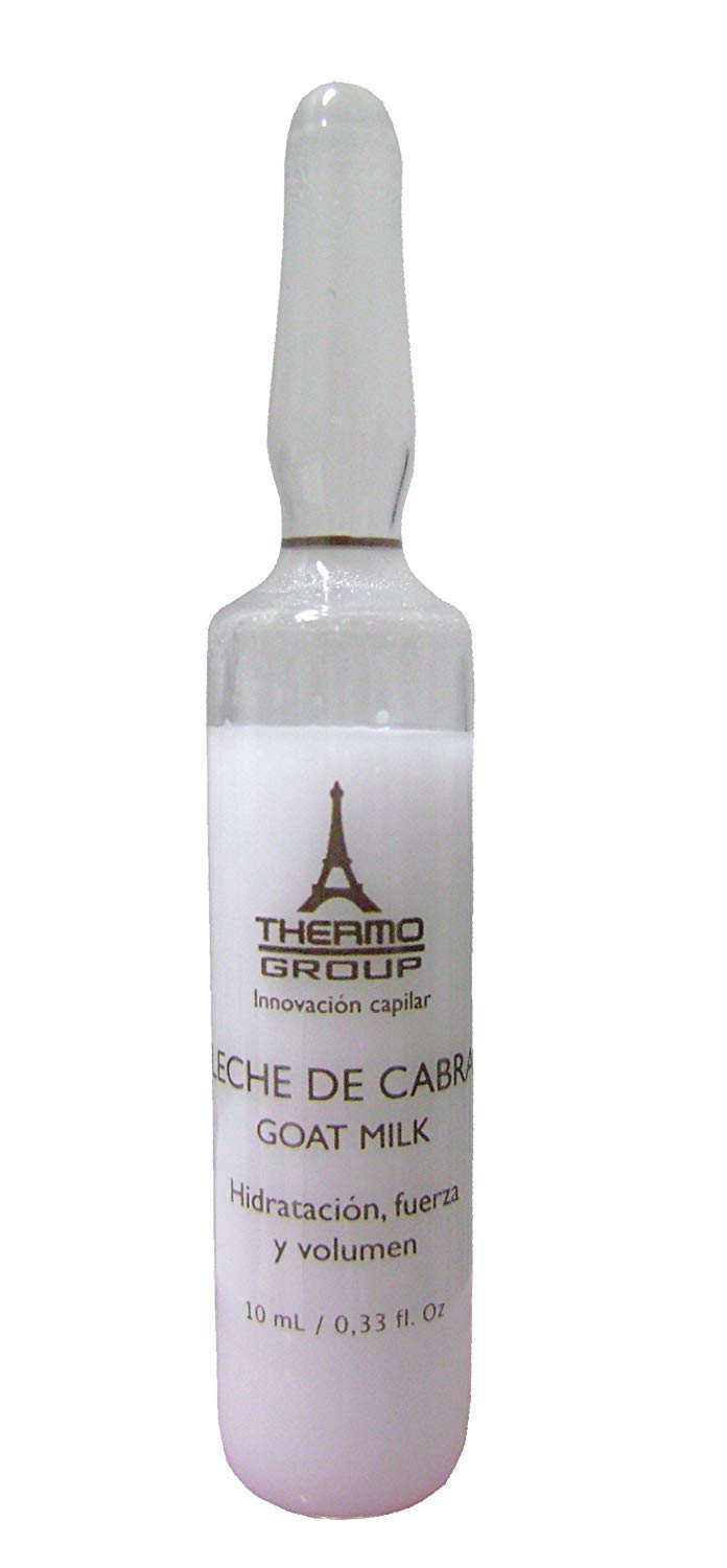 Mystic Goat Milk Ampoules - Nourishing Leave-In Conditioner & Hair Treatment for Dry, Fragile Hair | 10ml x 36 Ampoules