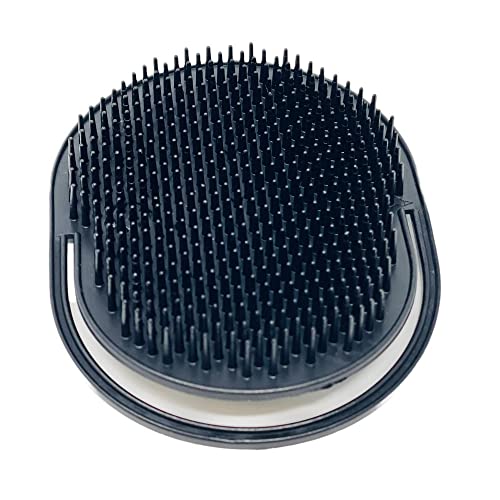 Ergonomic Palm Shampoo Brush for Scalp Massage - Made in USA