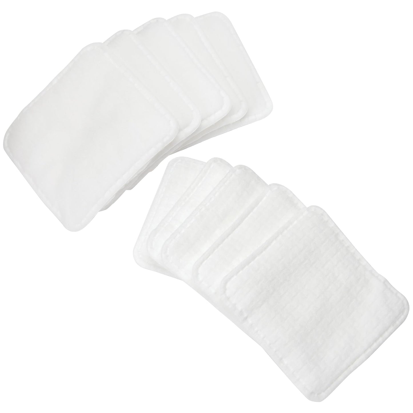 ForPro Premium Pure & Simple XL Facial Pads, Triple Layered Ultra Soft Disposable Makeup Remover Pads, 100% Vegan & Cruelty-Free, 60-Count