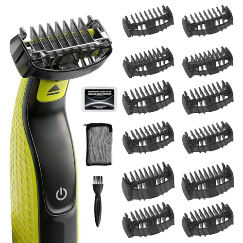Norelco Trimmer Guide Comb Set - 12 Lengths with Storage Bag