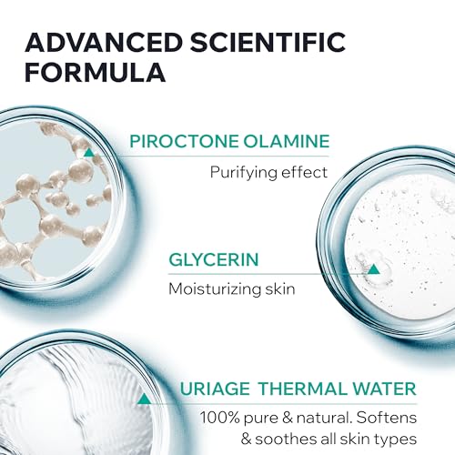 Uriage Hyseac Cleansing Gel for Face & Body - 1 Fl Oz