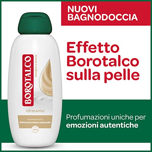 Borotalco Moisturizing Bath Foam with Vanilla & Oat - 20.28 fl oz / 600ml