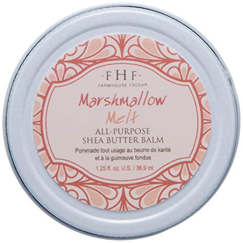 FarmHouse Fresh Marshmallow Melt Shea Butter Body Lotion, 1.25 Fl Oz