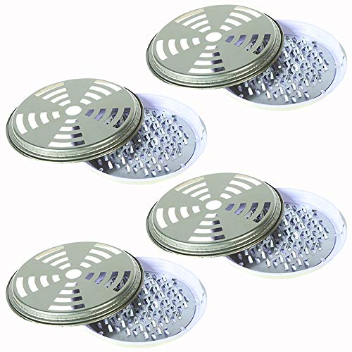 DaKuan Premium Tin Coil Holder - 4 Pack Burner with Lid