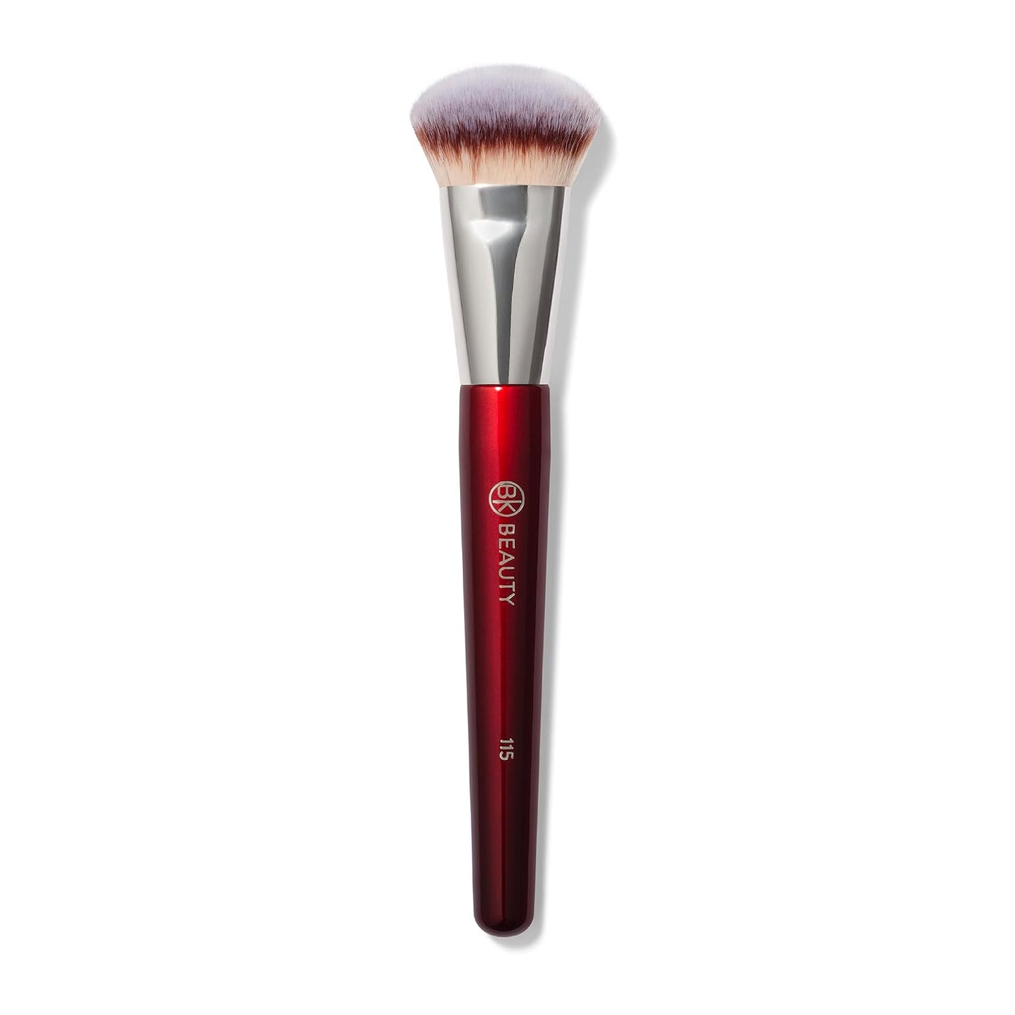 BK Beauty Medium Contoured Foundation Brush - Perfect for Liquid Makeup | Flawless Application & Blendability