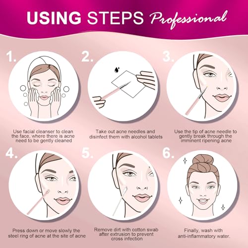 Teenitor 2-in-1 Blackhead Extractor Tool Kit for Clear Skin