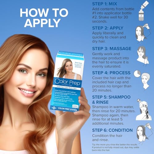 Color Oops Color Prep Hair Dye Remover - Ammonia & Bleach Free Formula