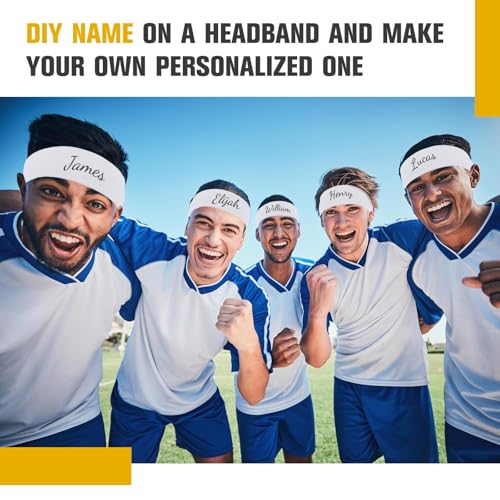 Hotop 30 Pcs Stretchy Sport Headbands for Women, Non-Slip Yoga Sweatbands
