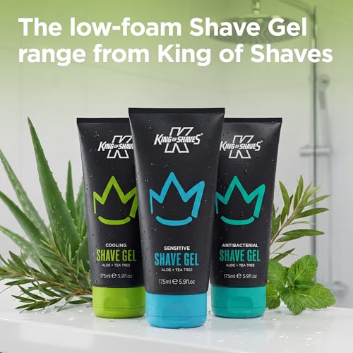 King of Shaves Cooling Shave Gel for Sensitive Skin - 5.9 FL OZ