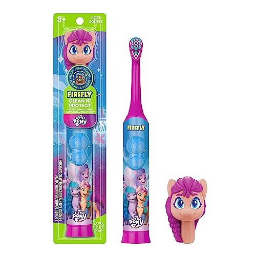 FIREFLY Kids Battery-Powered Toothbrush with 3D Hygienic Character Cover