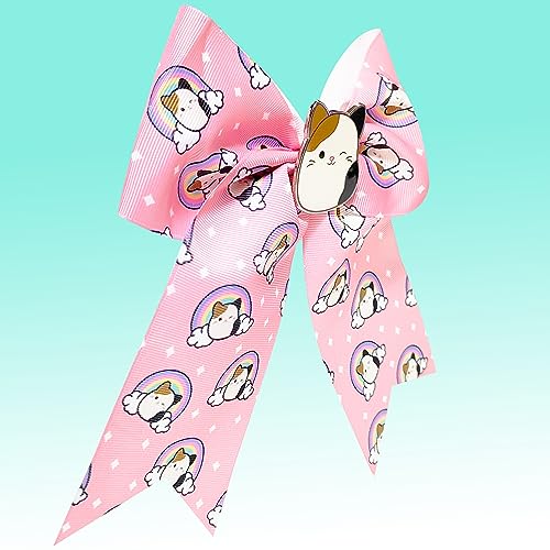 LUV HER Squishmallows Hair Bow for Girls - Large Character Clip