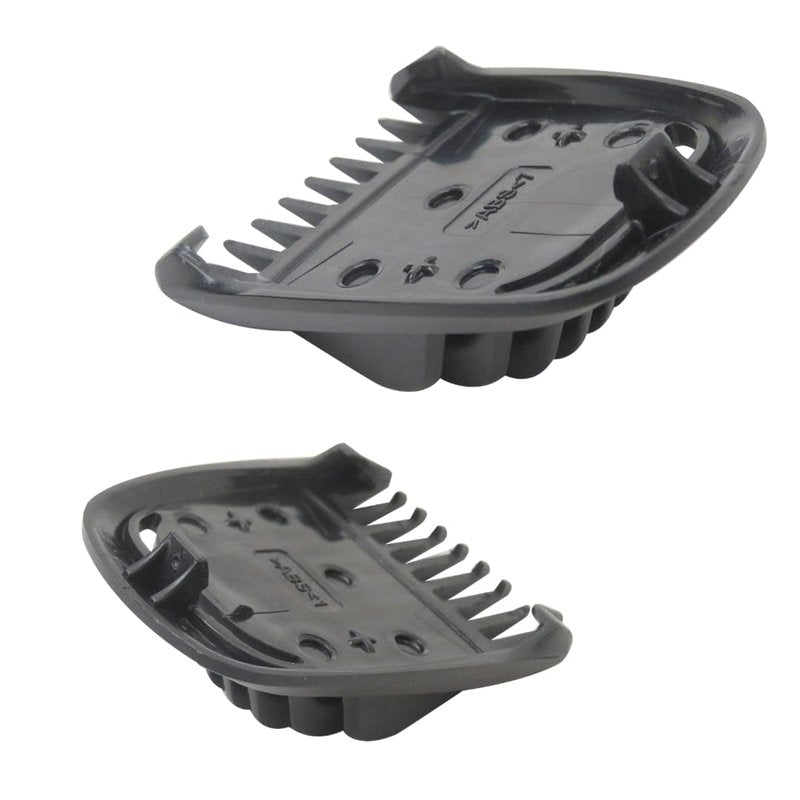 Replacement Beard Stubble Guide Combs Guards 1mm & 2mm Compatible with Philips Norelco Multigroom Trimmer BT5511, MG3750, MG3760, MG5700, MG5750