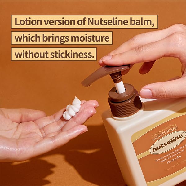Nutseline Super Nut Nourishing Moisturizer, Unscented Shea Butter Lotion, 200ml