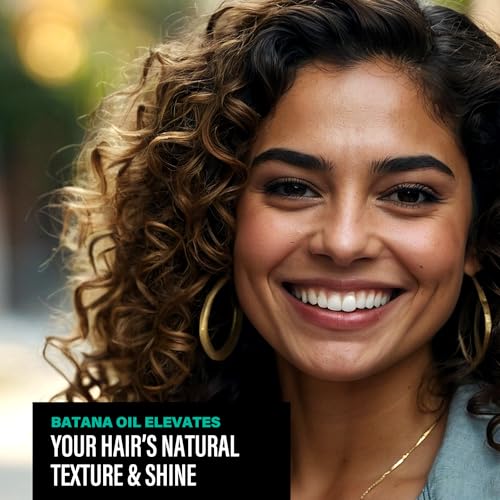 Batana Oil for Hair Growth - Unrefined & Roasted Natural Formula | Strengthens & Nourishes Hair