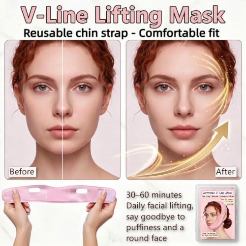 Vectronix Reusable V-Line Lifting Mask - Chin Strap for Jawline Tightening