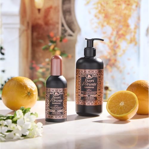 Hammam Cream Soap with Argan Oil & Orange Blossom - 300ml | Tesori d'Oriente