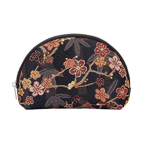 Signare Tapestry Cosmetic Bag - Floral Makeup Case for Toiletries