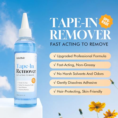 Dolahair Tape-In Extension Remover Spray with 120 Replacement Tapes