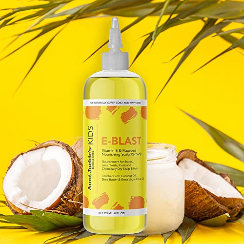 Aunt Jackie's Kids E-Blast Daily Oil for Dry Scalp, 8 oz