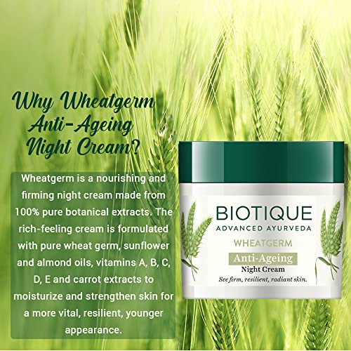 Biotique Wheat Germ Firming Face and Body Cream - 50g