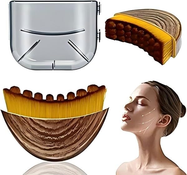Lymphatic Contour Face Brush - Anti-Puffiness Sculpting Tool