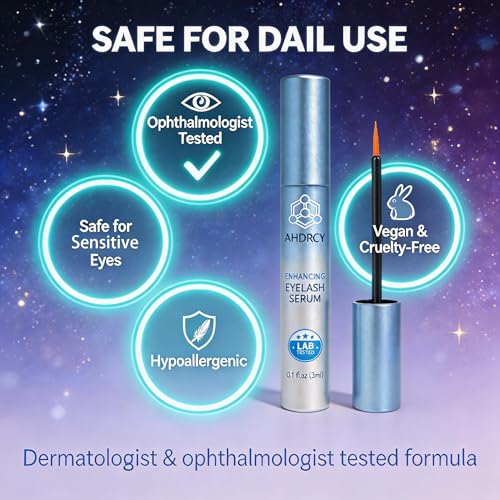 Eyelash Growth Serum - Advanced Peptide Formula for Fuller Lashes