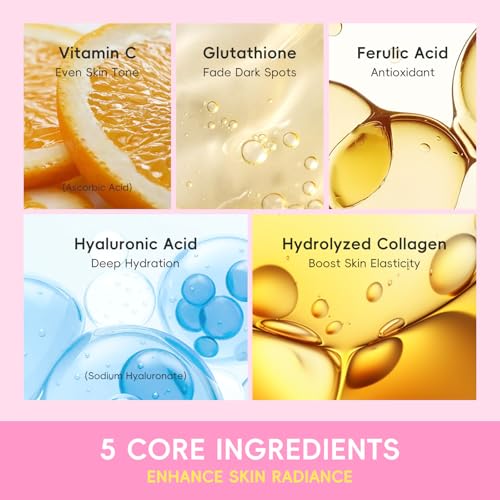 LAIKOU 5 in 1 Skincare Gift Set for Women - Hydrating Essentials