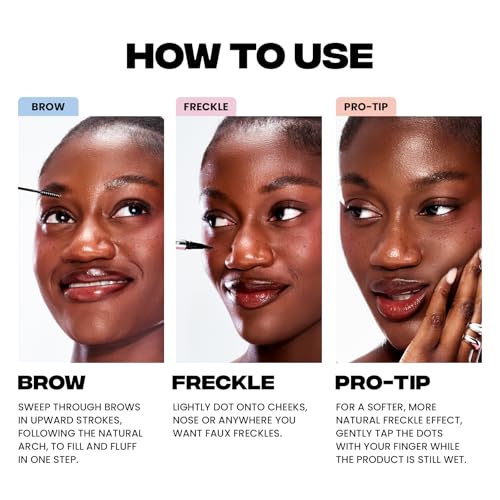 Sacheu Brow & Freckle Stay-N 2-in-1 Blonde Roast Brow Gel & Freckle Pen