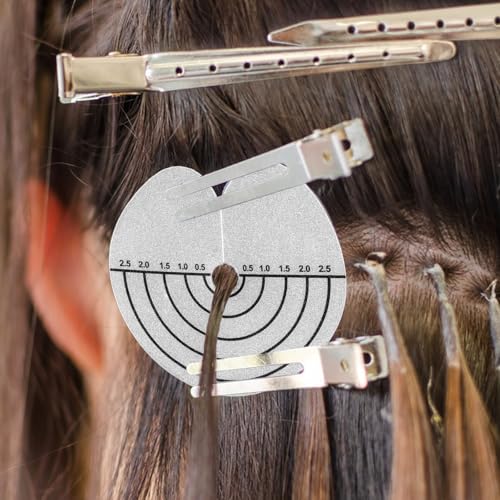 50 Pcs Heat Shield Guards for Hair Extensions Tool Kit
