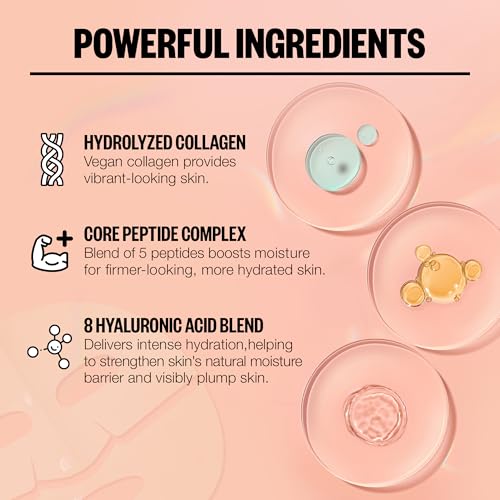 Peace Out Overnight Bio-Collagen Recovery Mask - 2 Pack Hydrating Sheet Mask
