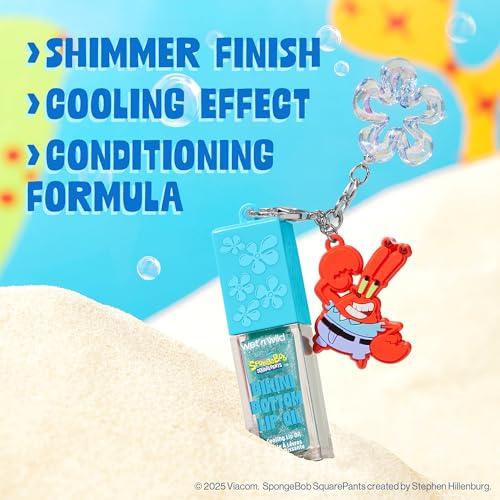 wet n wild SpongeBob Bikini Bottom Cooling Lip Oil - 1 Count, Hydrating & Sparkling