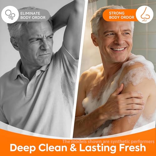 Persimmon Body Wash - Natural Odor Control with Tea Tree Oil, 10 Fl Oz
