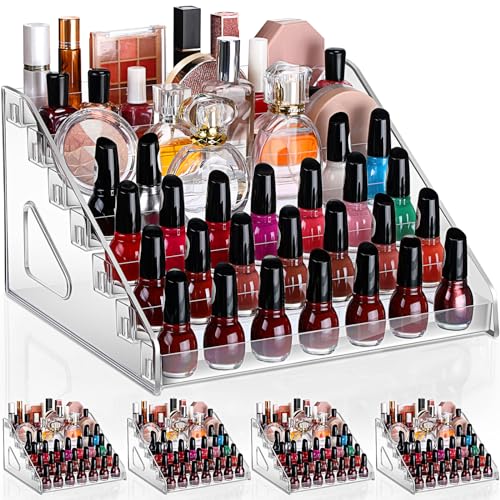 Jetec 7-Tier Acrylic Display Stand for Sunglasses, Nail Polish & Cards
