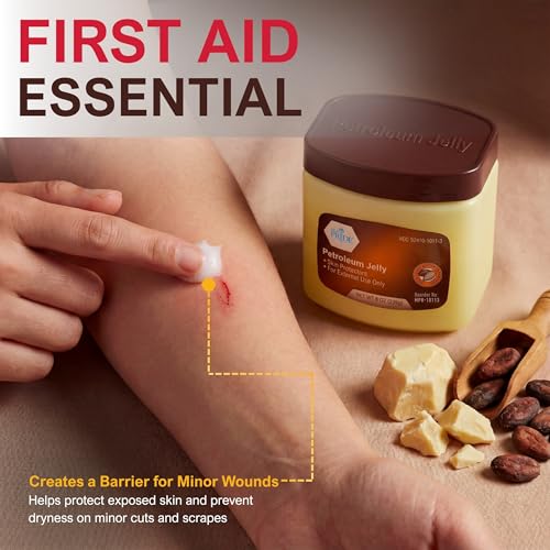 Cocoa Butter Petroleum Jelly - 8 oz Moisturizing Skin Protectant