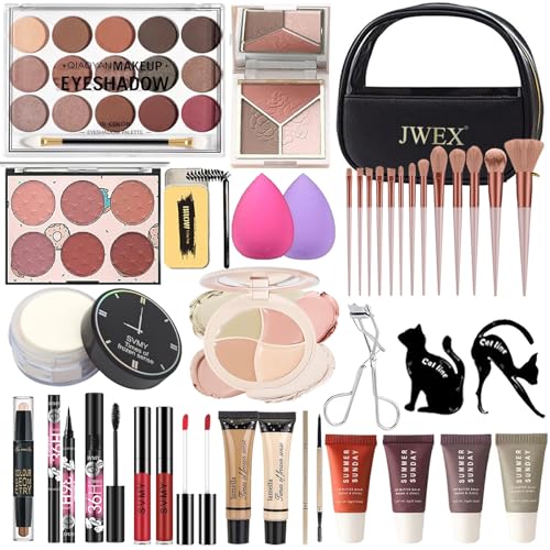 37 Pcs All-in-One Makeup Kit for Women – Complete Gift Set