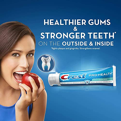 Crest Pro-Health Whitening & Enamel Strengthening Mint Toothpaste 4.6 oz - Pack of 2