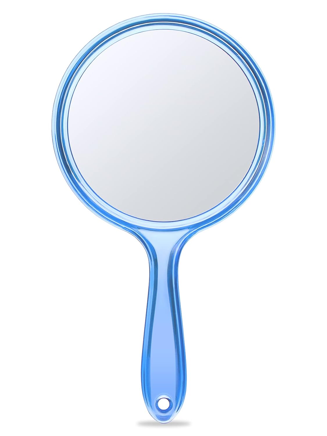 Double-Sided Handheld Mirror - 1X/3X Magnification | Set of 6 Clear Mirrors