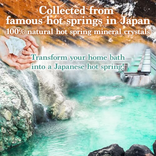 Japan Onsen Yunohana Natural Mineral Bath Salts Gift Box, 250g
