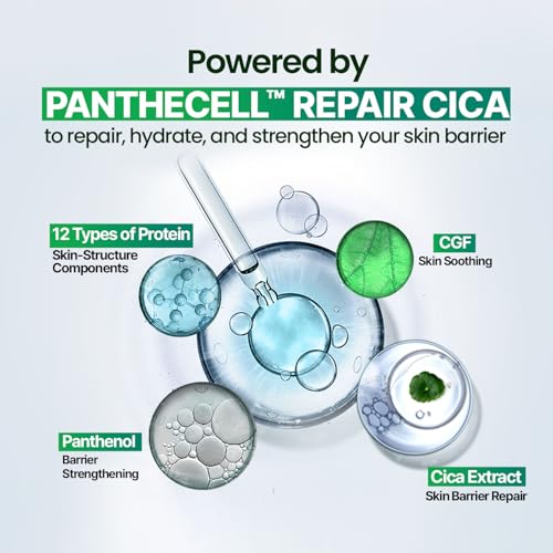 BIOHEAL BOH Cica Bubble Facial Cleanser - Self-Foaming for Acne-Prone Skin, 5.07 fl oz
