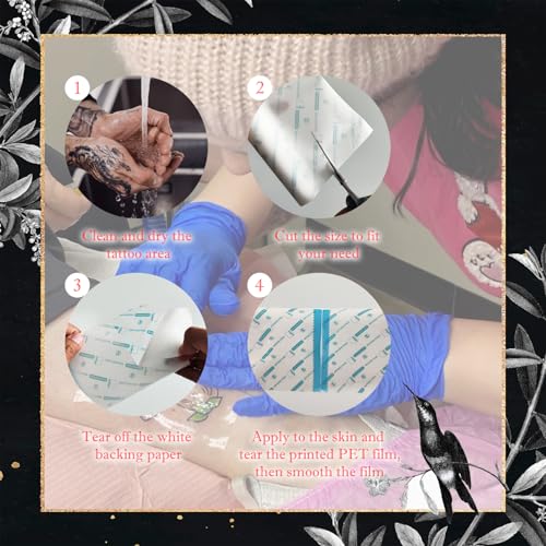 Hysimedy Waterproof Tattoo Aftercare Bandage - 10" x 2 Yards