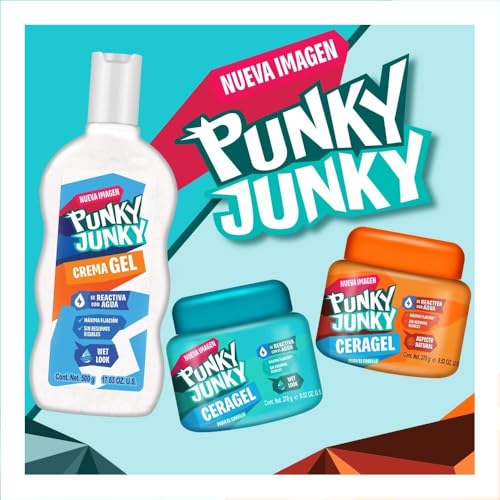 Punky Junky Cera Gel Fx Brillante Hair Wax Gel - 9.52oz