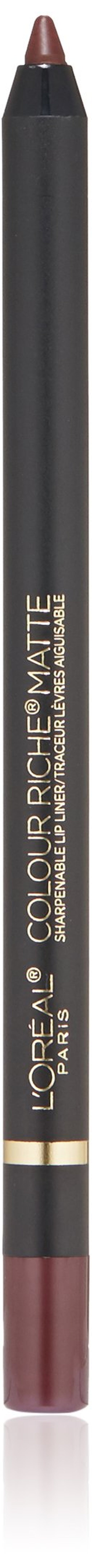 L'Oreal Paris Colour Riche Matte Lip Liner, Curiosity Killed the Matte, 0.04 oz.